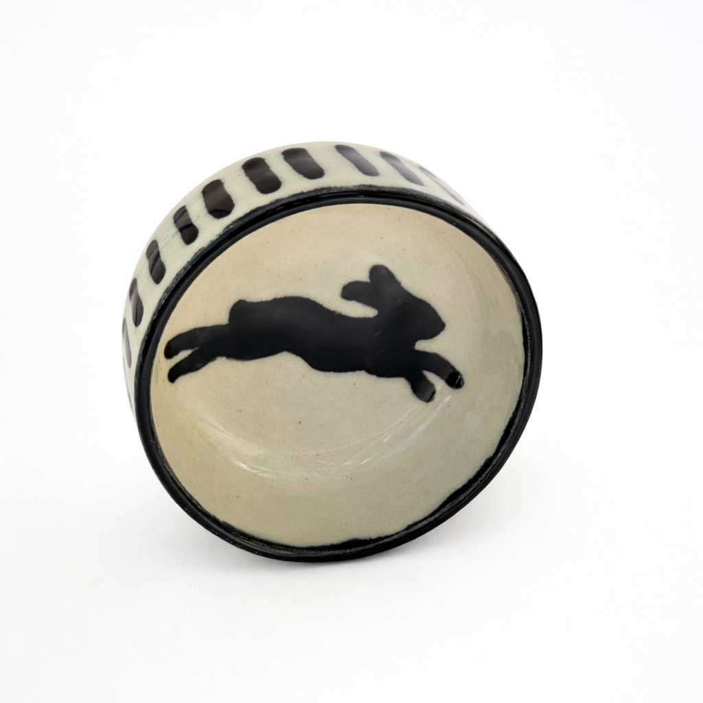 ⭑Striped rabbit catch all tray⭑